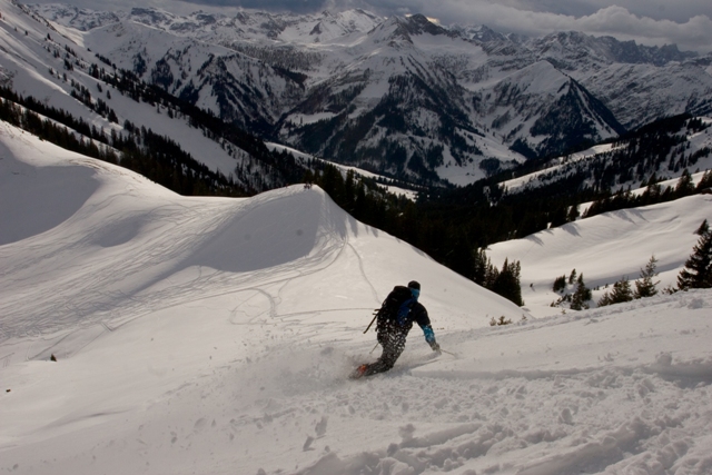 Telemarker: Peter Hutzler <br> Foto: Michael Ewald <br>Grbner Hals, Austria - January 2008