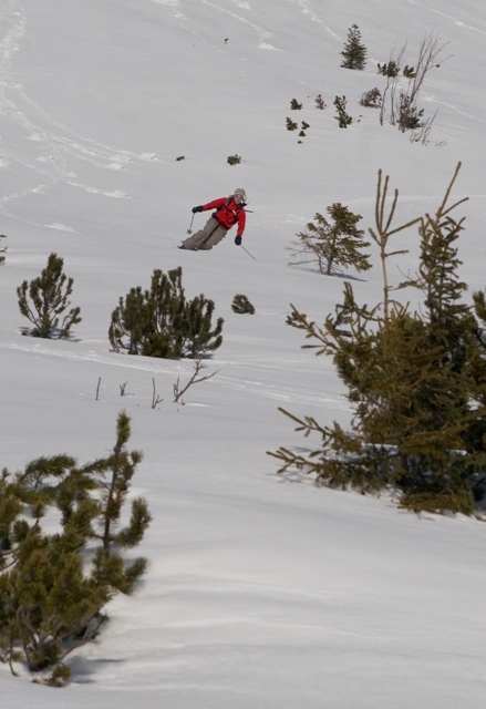 Telemarker: Michael Ewald <br> Foto: Peter Hutzler<br>Sonnwendjoch, Austria - January 2008