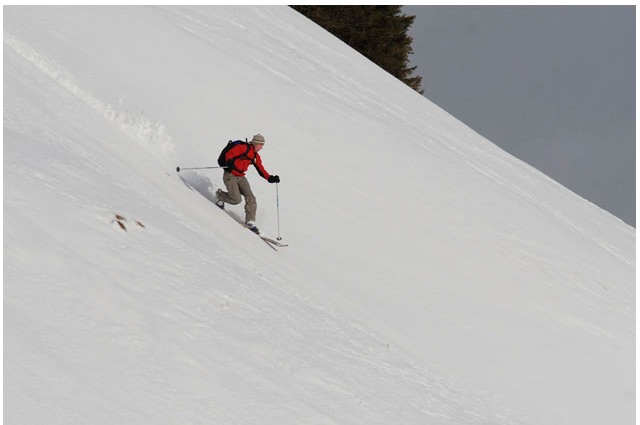 Telemarker: Michael Ewald <br> Foto: Peter Hutzler<br>Grbner Hals, Austria - January 2008